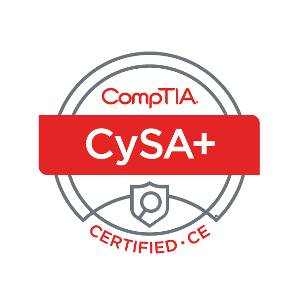 CompTIA CySA+ ce certified